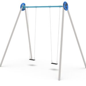 kahekohaline kiik metallraamiga