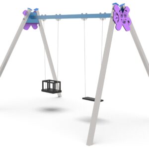 Metallist kahekohaline kiik