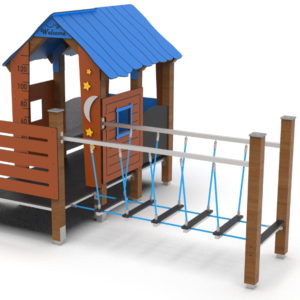 Laste mängumaja sillaga