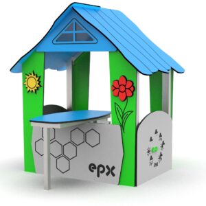 Mängumaja 045, mängumajad lasteaedadele, mängumajad koolidele, sertifitseeritud mängumajad, mängumajad avalikele mänguväljakutele