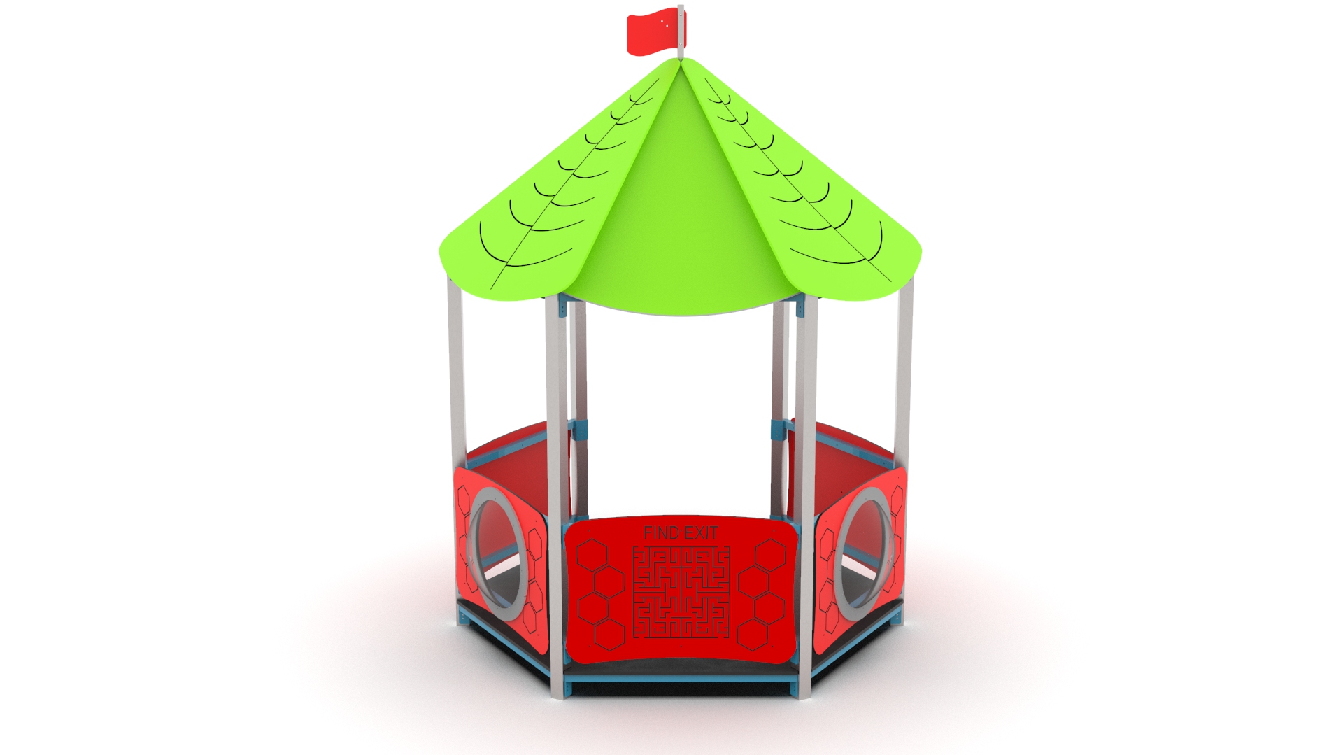 Mänguväljaku paviljon „Majake“ - Image 2