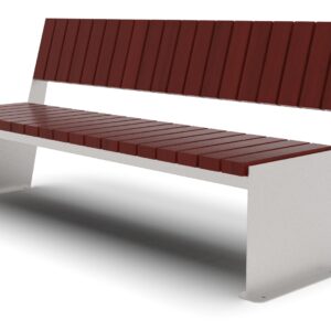 Metallkonstruktsiooniga pargipink – vastupidav välipink avalikku ruumi