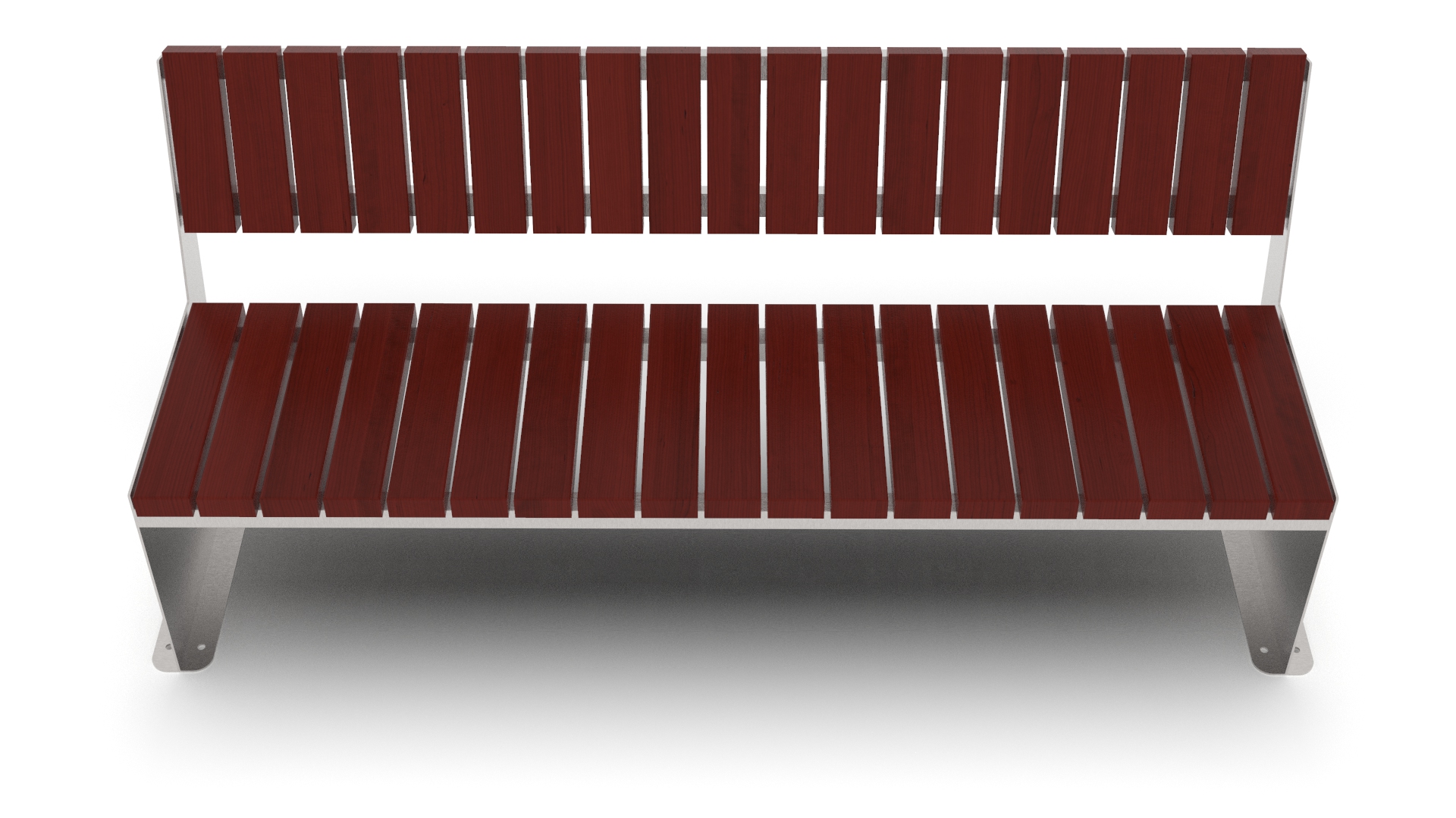 Metallkonstruktsiooniga pargipink – vastupidav välipink avalikku ruumi - Image 2