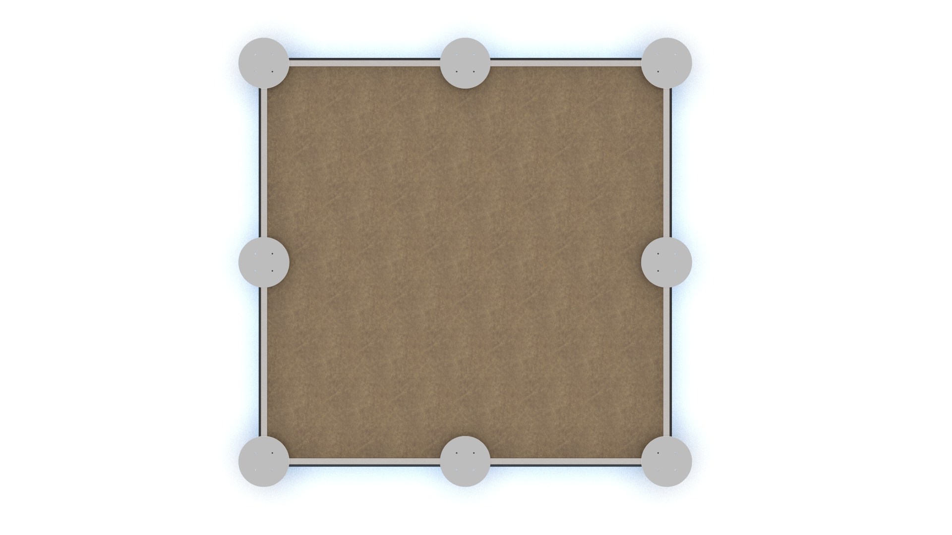 Klassikaline liivakast 2,22 × 2,24 m