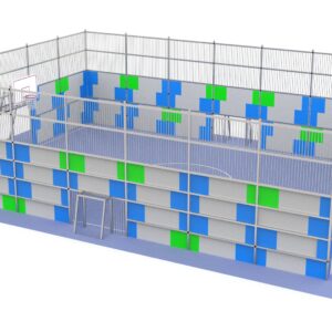 Multifunktsionaalne spordiväljak 20 × 10 m