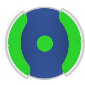 Ketaskarussell HDPE-istmetega