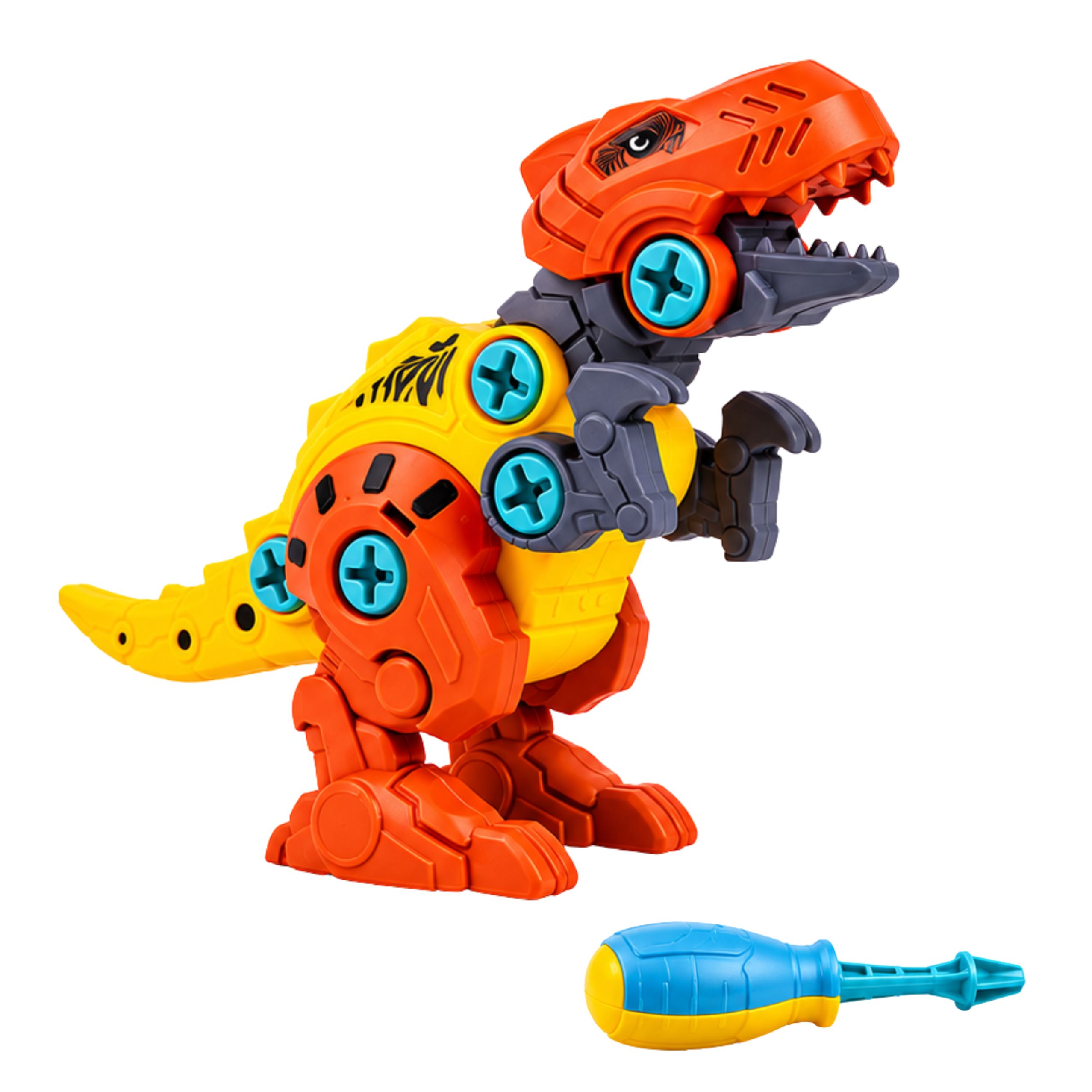 Kokkukruvitavad dinosaurused kohvris – 4 dinosaurust - Pilt 2