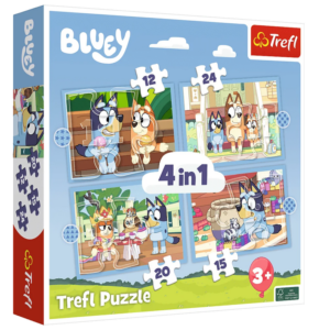 Trefl Bluey puslekomplekt – 4 puslet