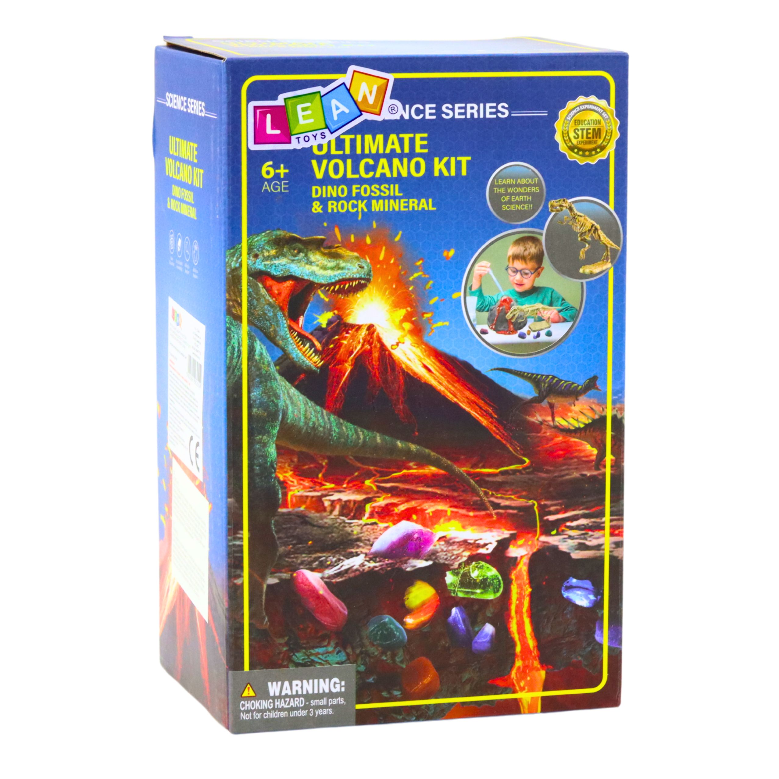 Vulkaani ja dinosauruste katsekomplekt - Pilt 3