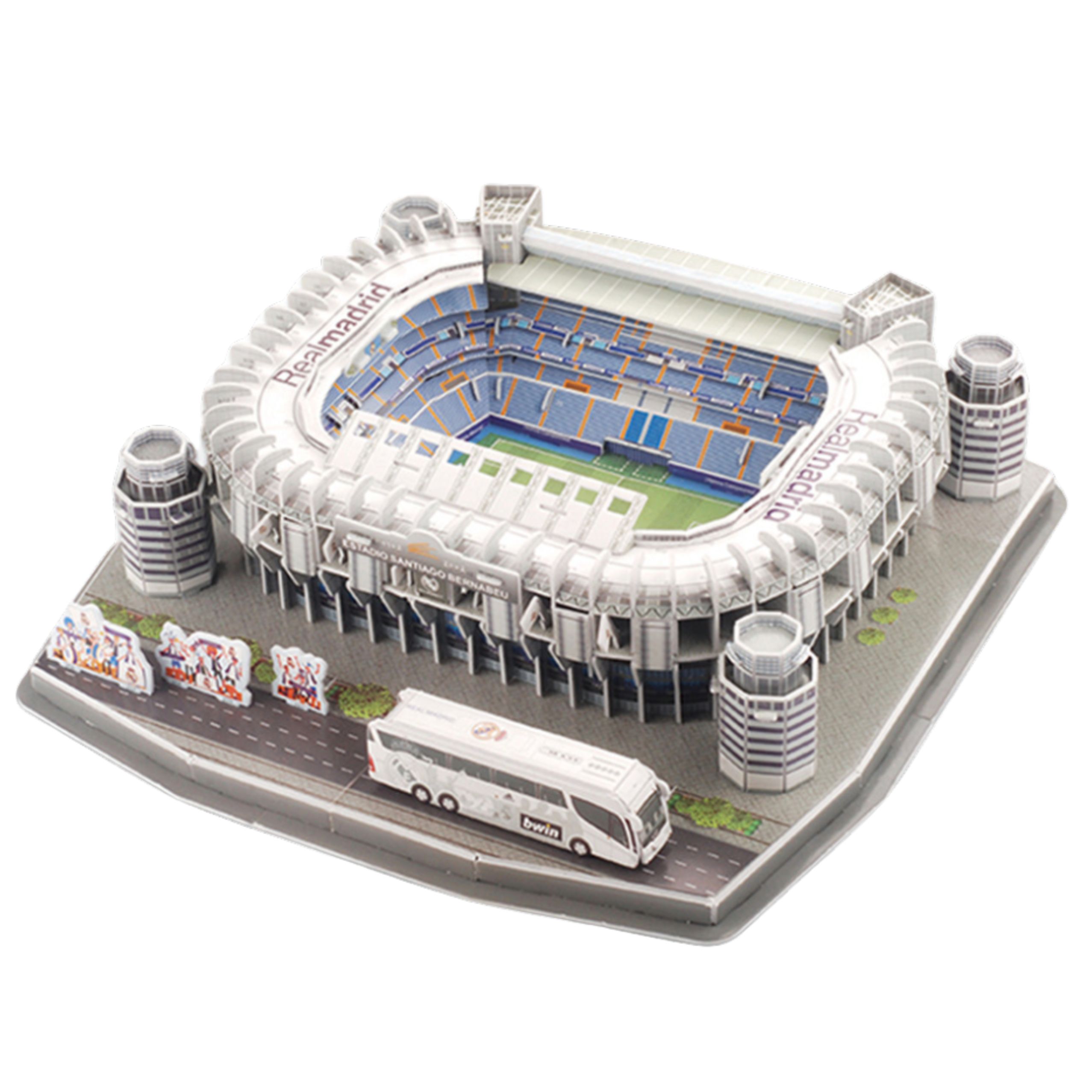 Santiago Bernabéu staadioni 3D-pusle – 101 osa