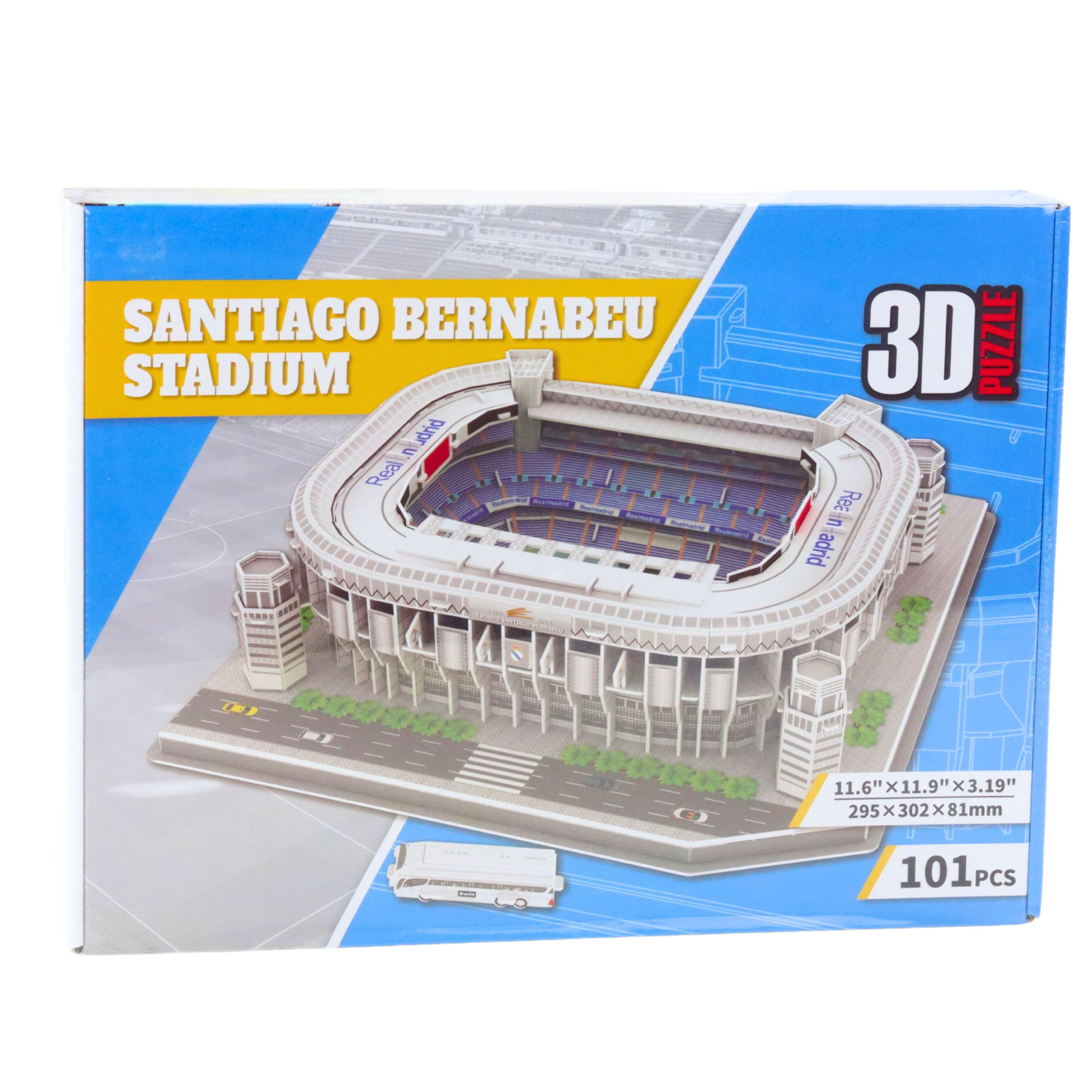 Santiago Bernabéu staadioni 3D-pusle – 101 osa - Pilt 3