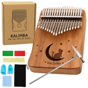 Puidust kalimba – 17 keelt ja tarvikud