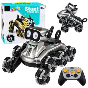 Puldiga robotkoer – 8 ratast, valgus ja heli