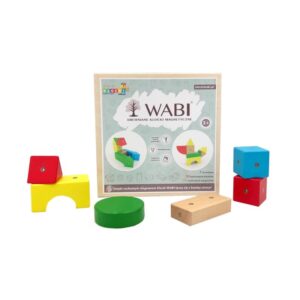 WABI puidust magnetklotsid – 20 osa