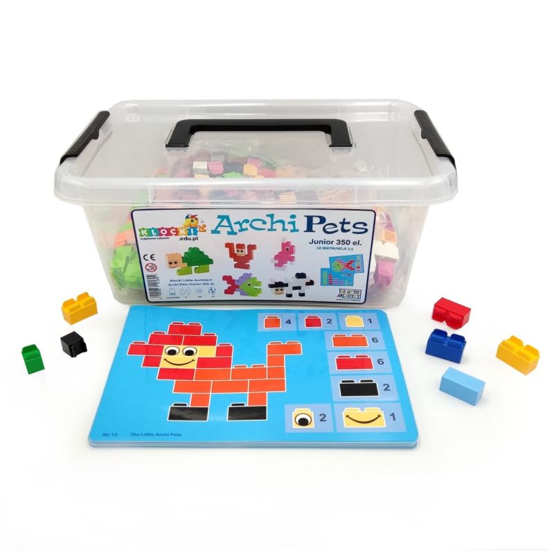Archi Pets loomade ehituskomplekt – 350 osa