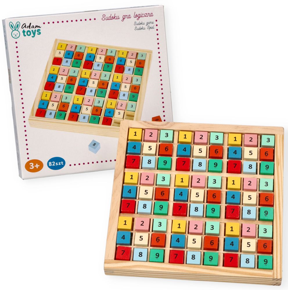 Puidust Sudoku mäng