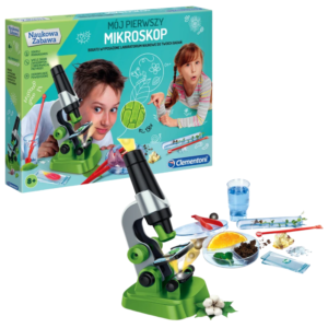 Clementoni laste mikroskoop – kuni 150× suurendus