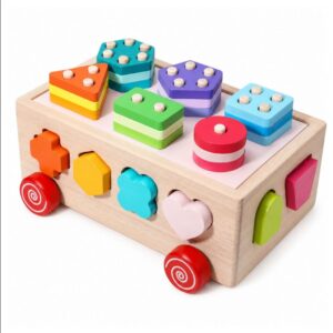 Montessori kujundisorteerija ratastel