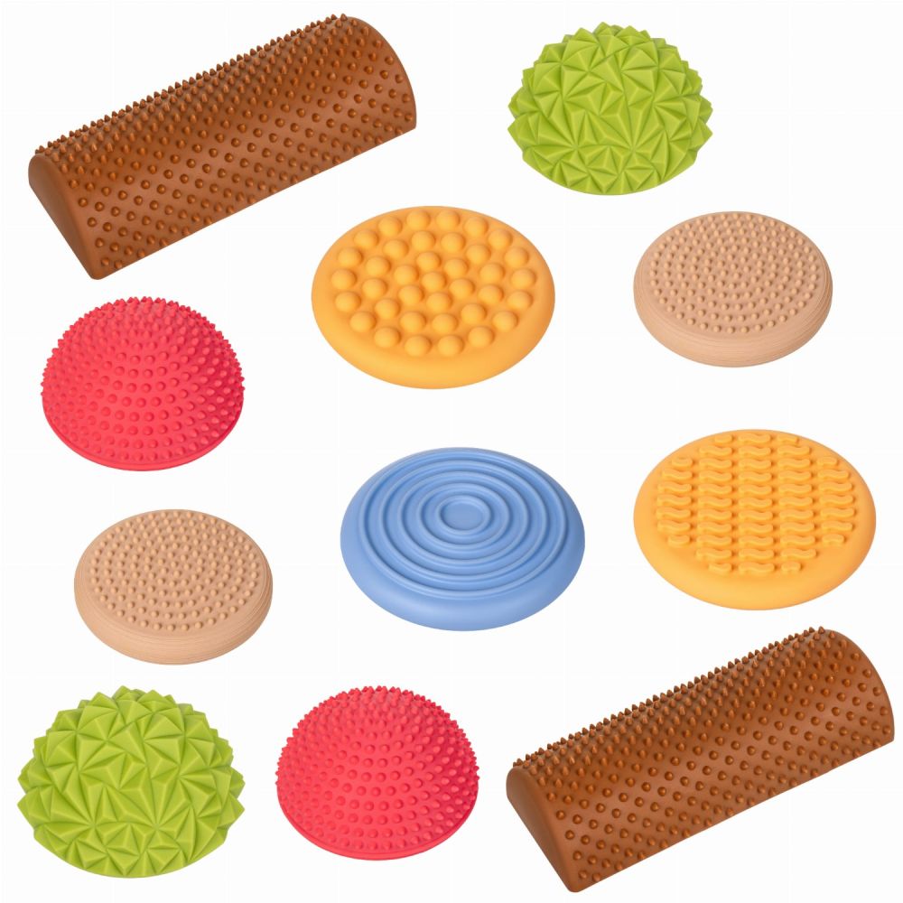 Pastelne sensoorne motoorikarada – 11-osaline komplekt - Pilt 3