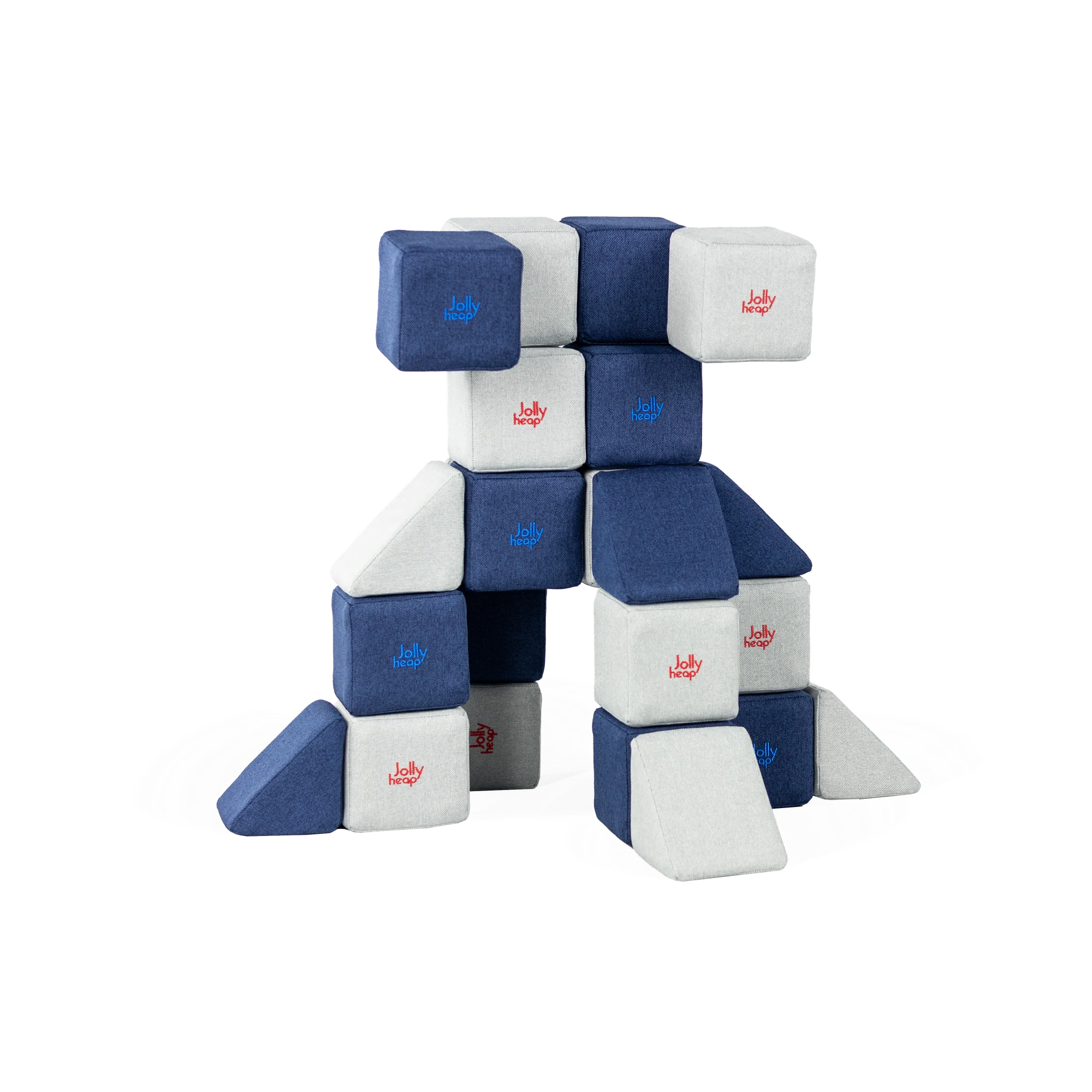 Jolly Heap Mini pehmed magnetklotsid – 24 osa - Pilt 4