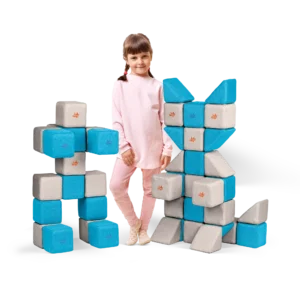 Jolly Heap Medium pehmed magnetklotsid – 50 osa